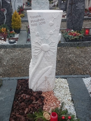 Grabstein Löwenzahn: Pallisandro Marmor