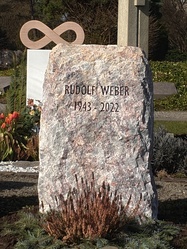 Grabstein Naturbelassen graviert