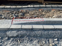Randstein Anpassungen - Geometrie und Oberflächen Randstein Anpassungen - Geometrie und Oberflächen