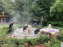 Restaurierung Barock Springbrunnen Rüschlikon