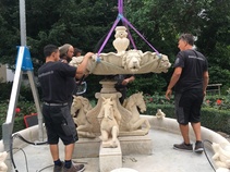 Restaurierung Barock Springbrunnen Rüschlikon