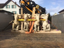 Restaurierung Barock Springbrunnen Rüschlikon